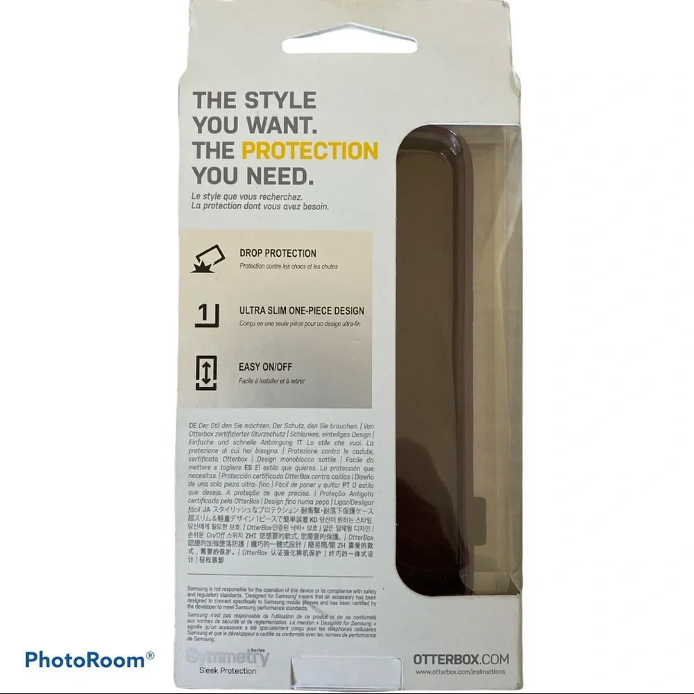 NEW! OTTERBOX Symmetry Series Case Galaxy S7 Edge Gumballs Single-Piece